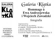 Wystawa  "Hommage a Ewa Andrzejewska i Wojciech Zawadzki "